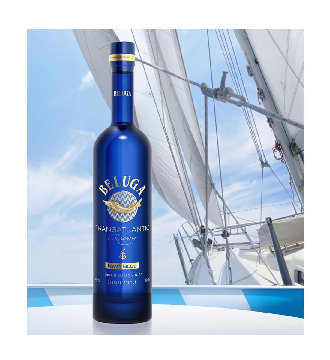 Beluga Transatlantic Racing Navy Blue Vodka 0.7L