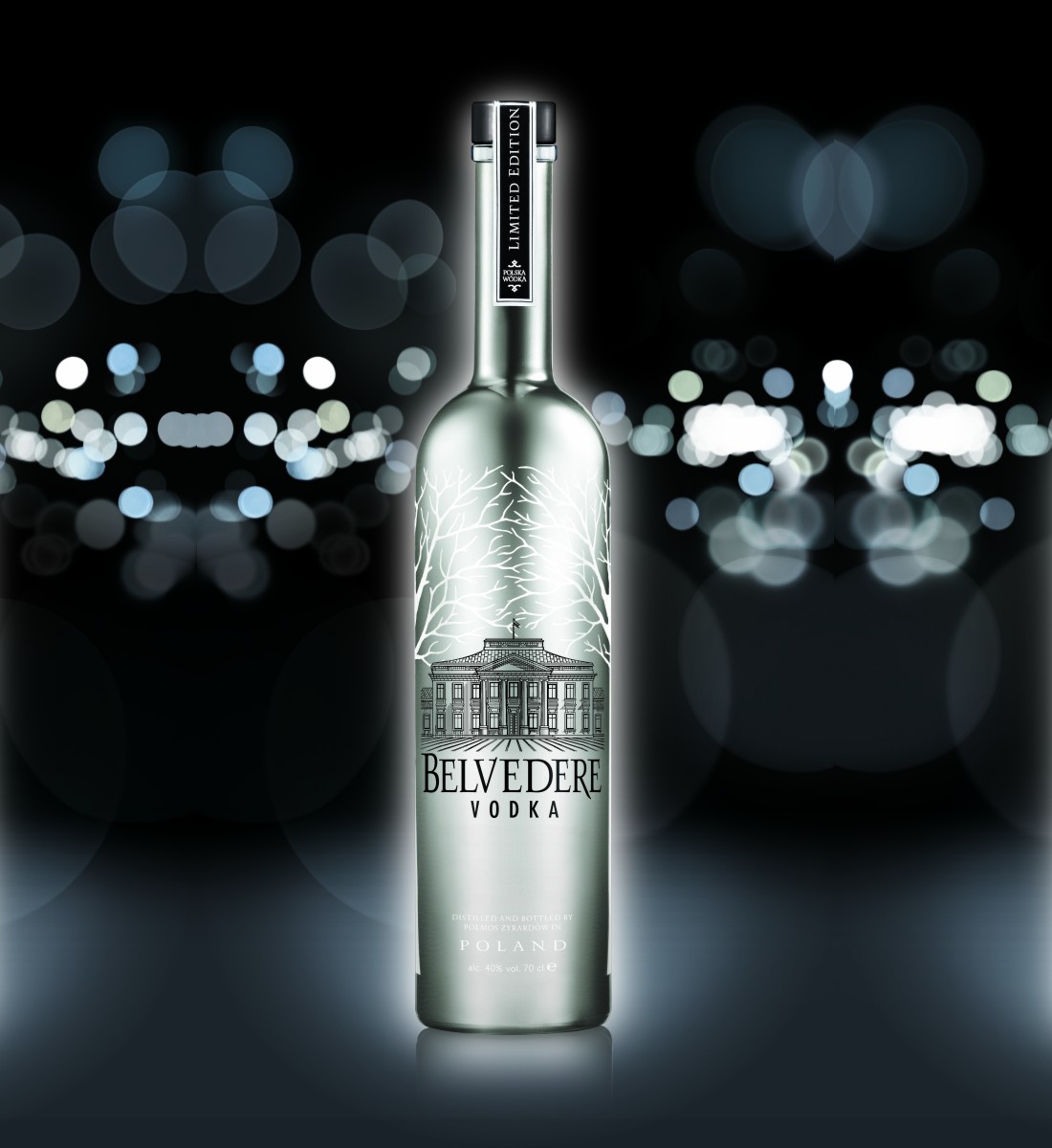 Belvedere Silver Bespoke Neon Vodka 1.75L 1.75L