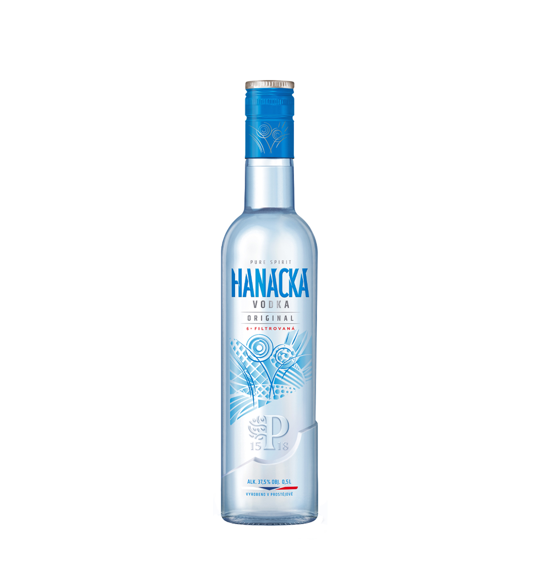 Vodka Hanacka Pure Spirit 0.5L 0.5L