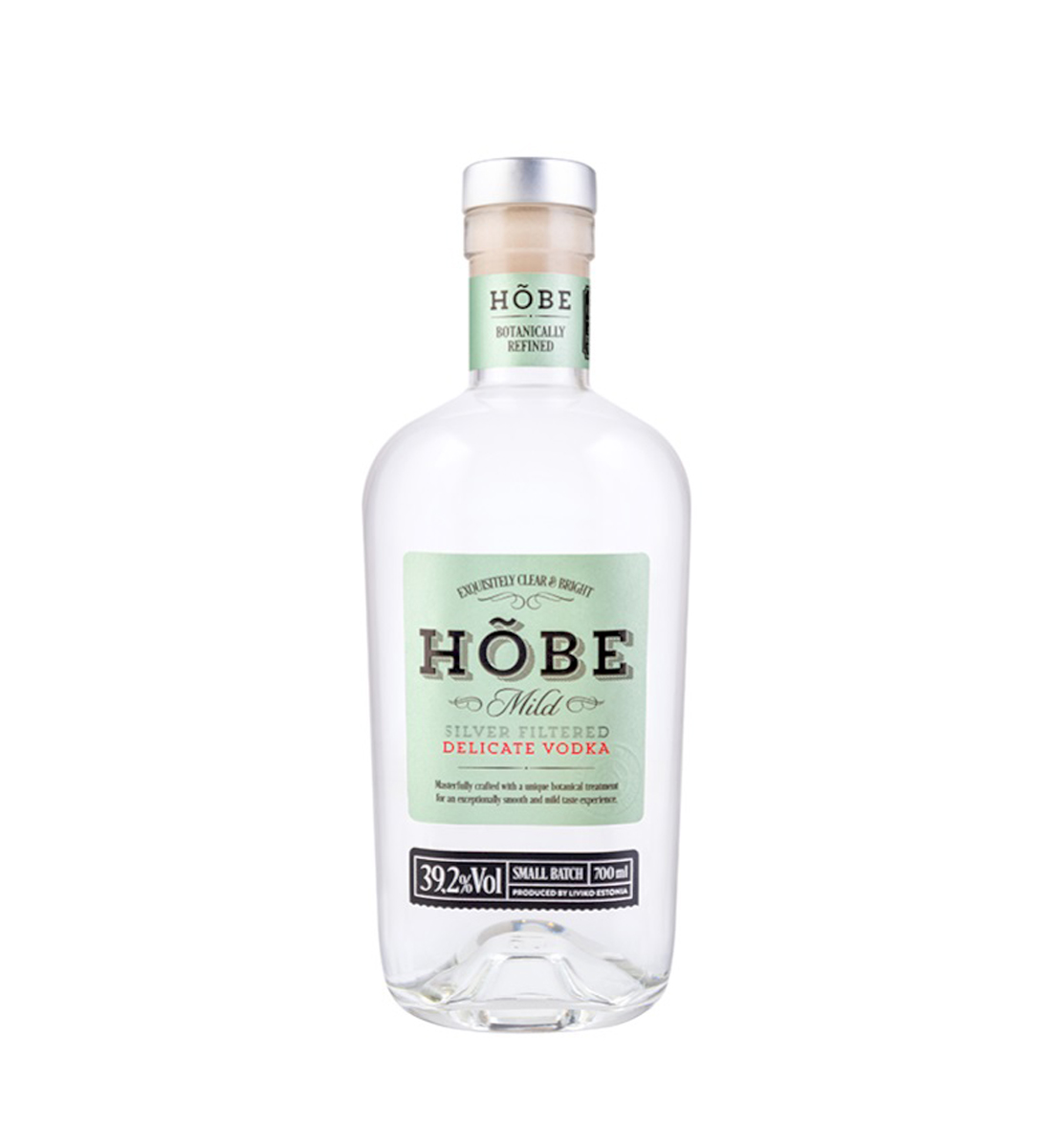 Hobe Mild Silver Filtered Delicate Vodka 0.7L