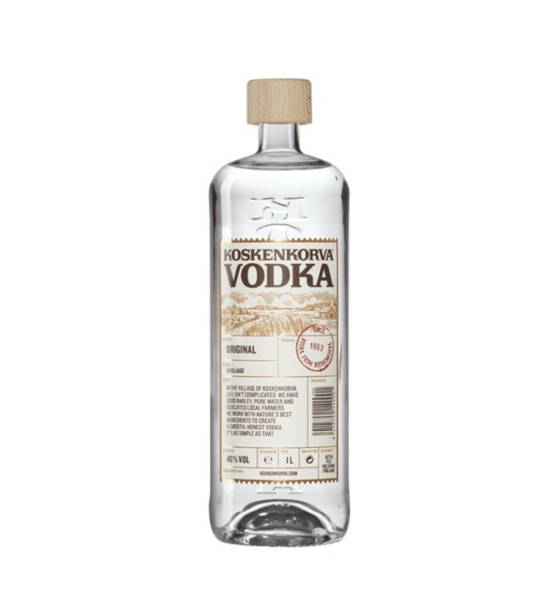 Vodka Koskenkorva Original 1L bauturialcoolice.ro