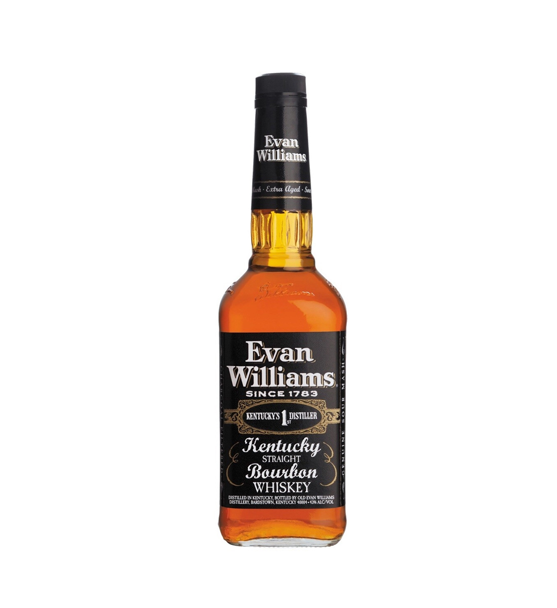 Evan Williams Black Bourbon Whiskey 0.7L