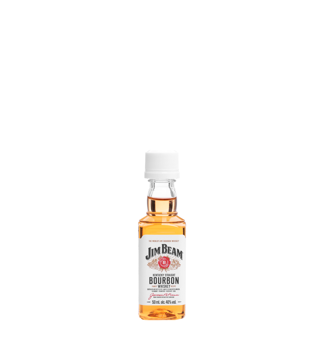 Jim Beam White Bourbon Whiskey 0.05L