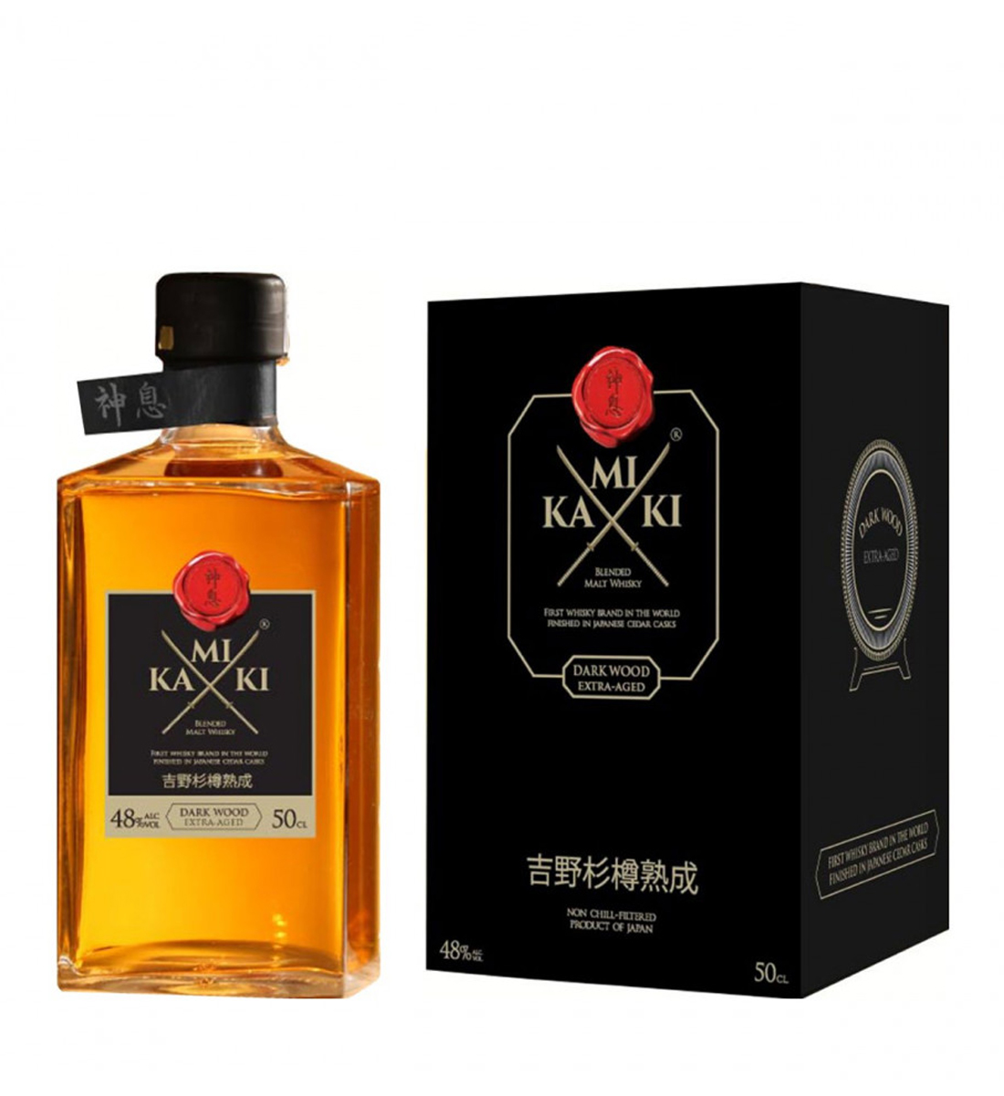 Kamiki Intense Blended Malt Japanese Whisky 0.5L