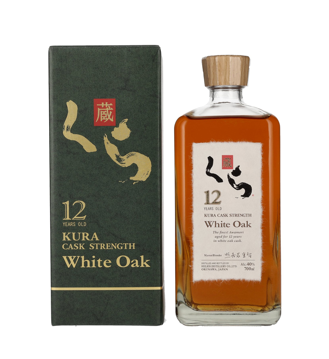 Kura Pure White Oak Japanese Single Malt Whisky 12 ani Cutie 0.7L