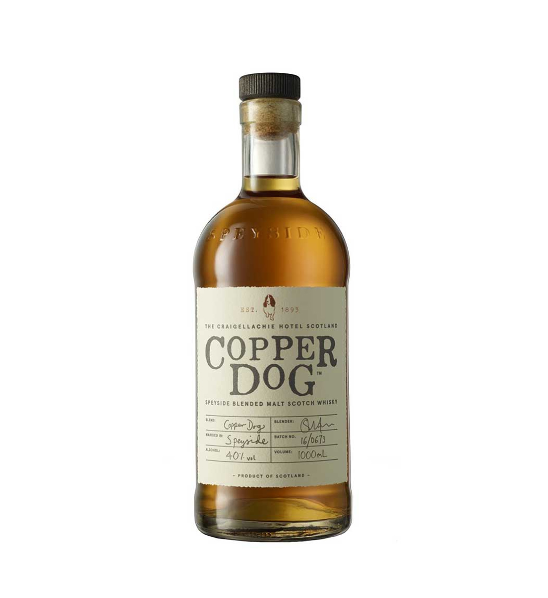 Copper Dog Blended Malt Blended Scotch Whisky 1L