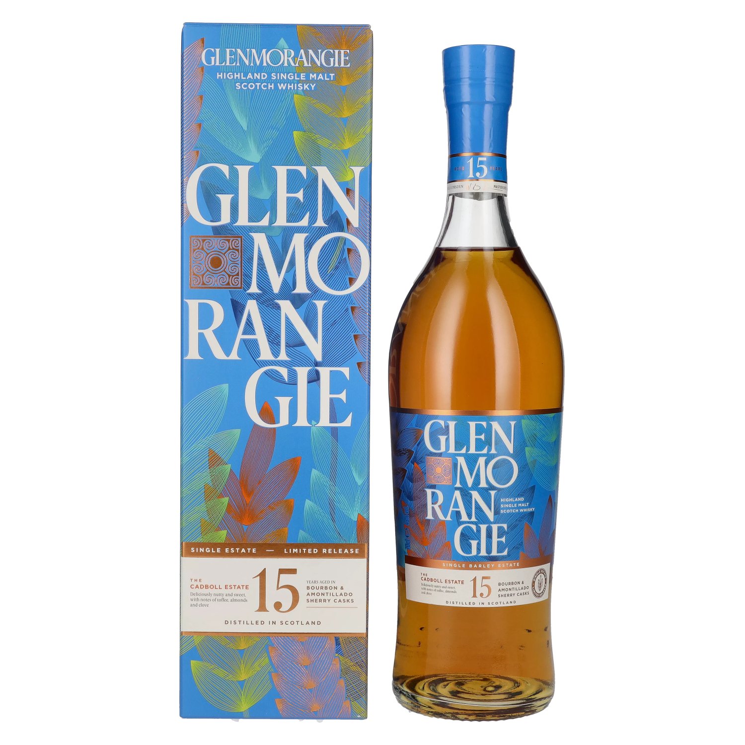 Glenmorangie the Cadboll Estate Limited Release 15 ani Highland Single Malt Scotch Whisky 0.7L