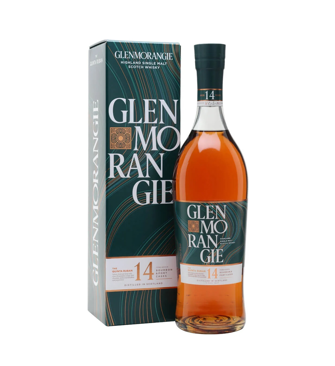 Glenmorangie The Quinta Ruban 14 ani Highland Single Malt Scotch Whisky 0.7L