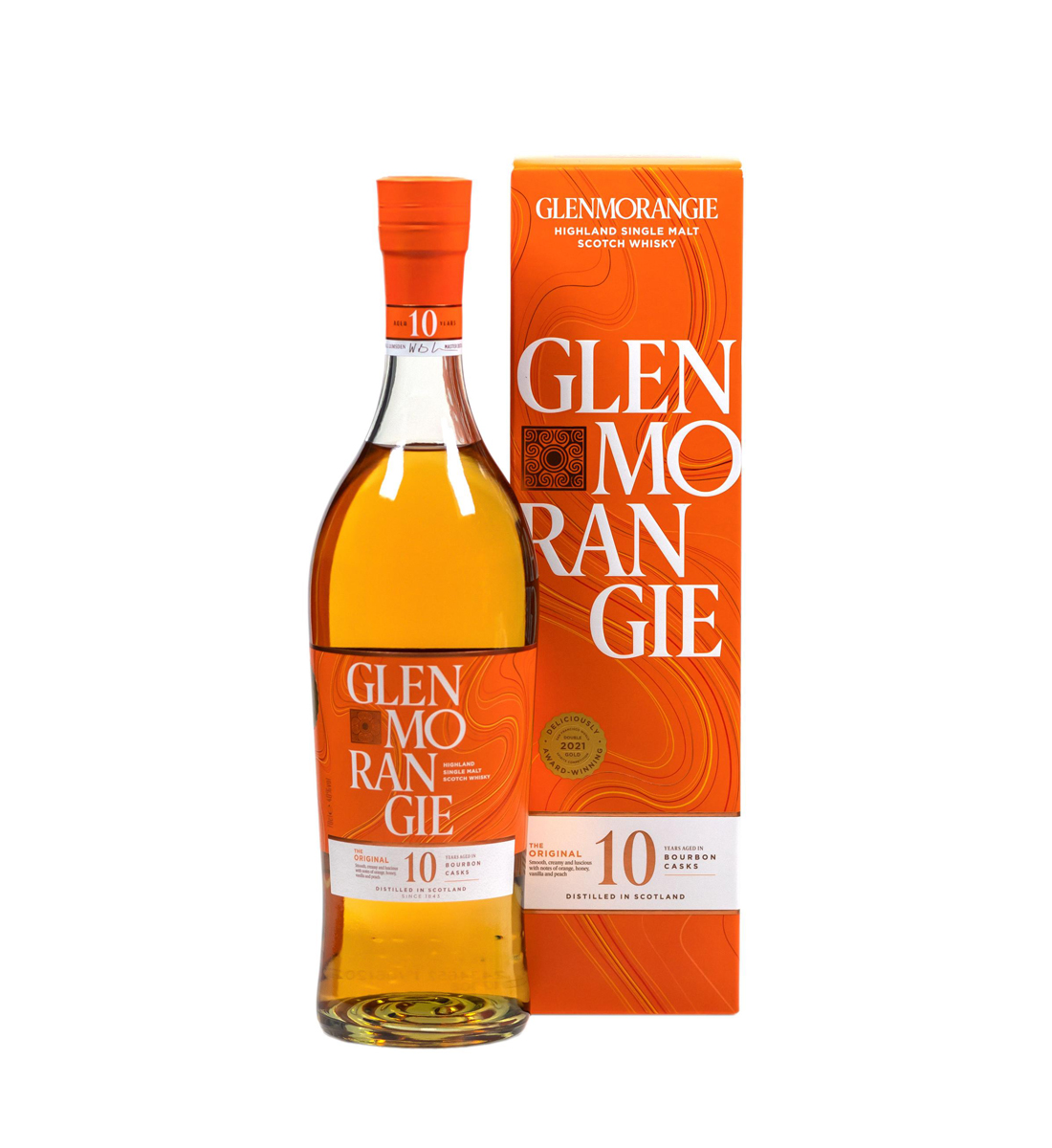 Glenmorangie The Original 10 ani Highland Single Malt Scotch Whisky 0.7L