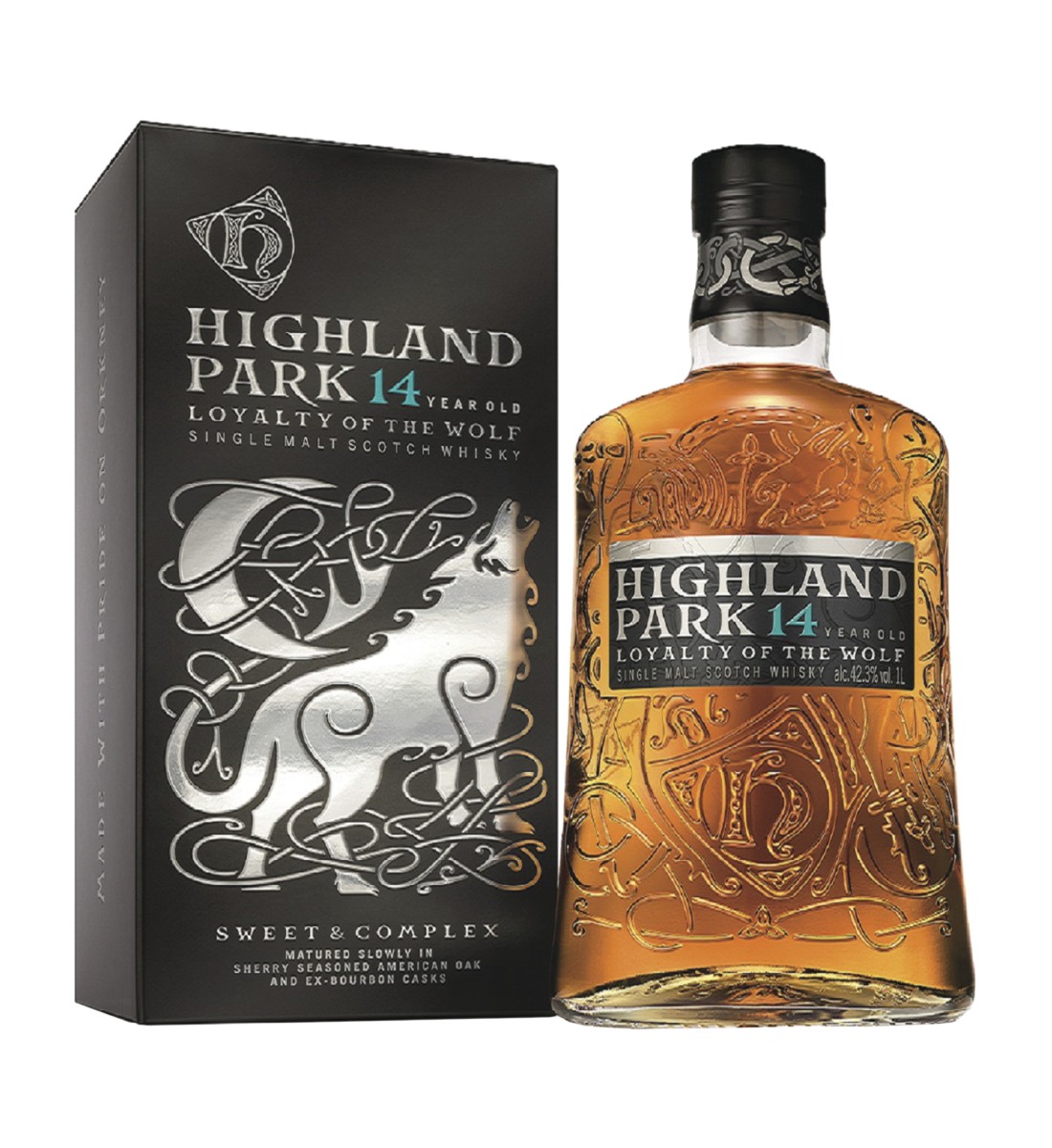 Highland Park Loyalty of The Wolf 14 ani Island Single Malt Scotch Whisky 1L