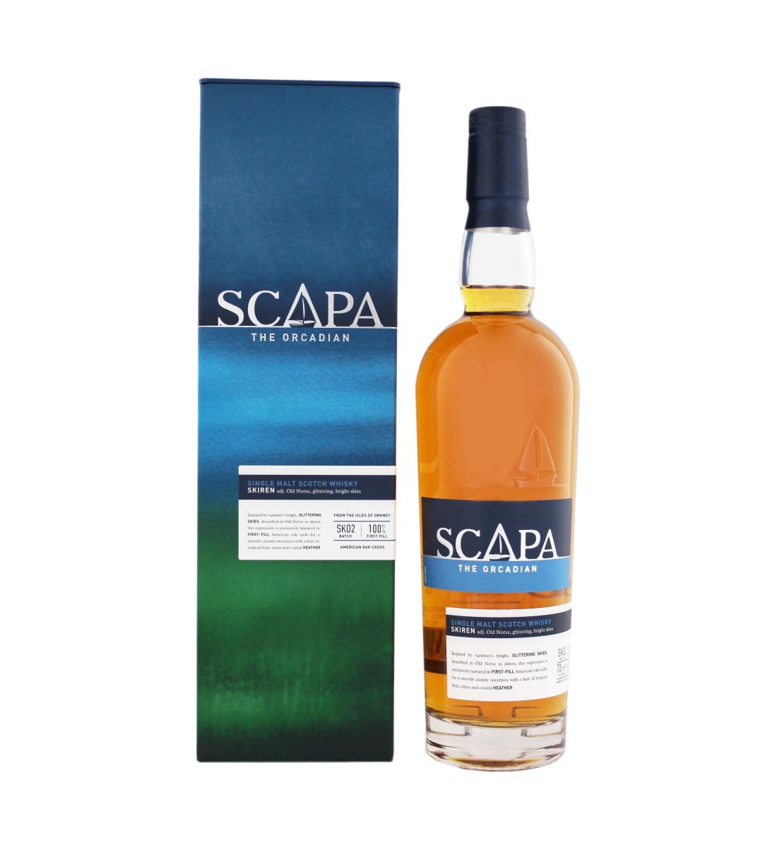 Scapa The Orcadian Skiren Island Single Malt Scotch Whisky 0.7L