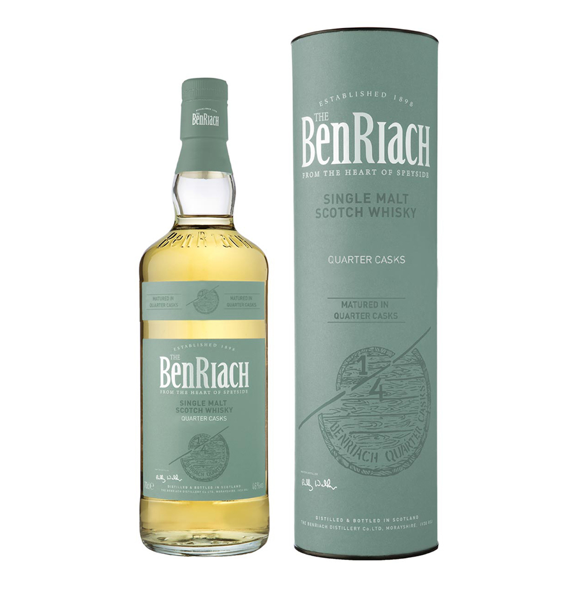 Benriach Quarter Cask Single Malt Whisky 0.7L