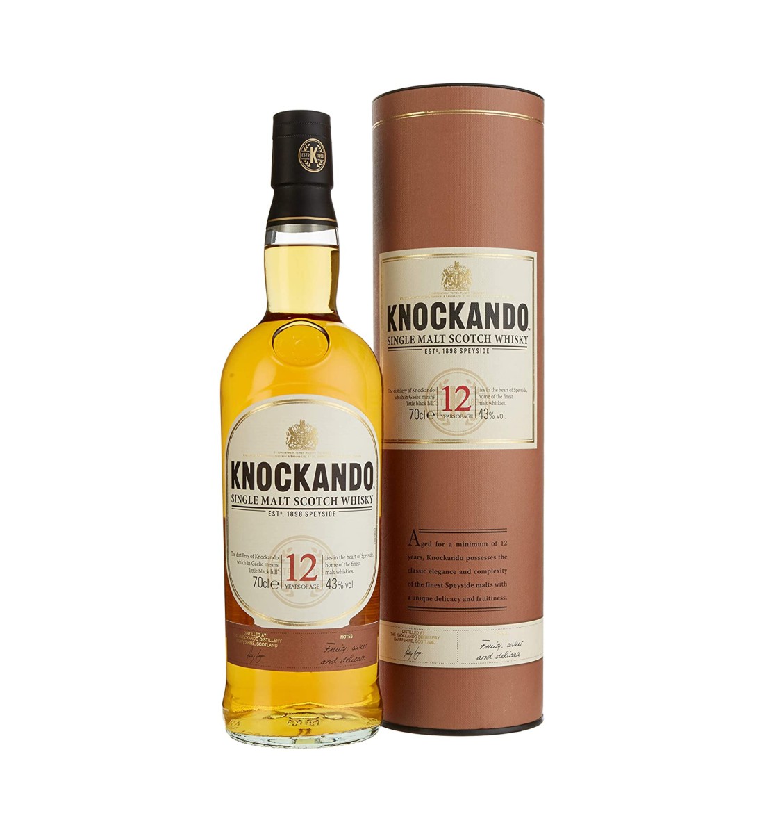 Knockando 12 ani Speyside Single Malt Scotch Whisky 0.7L