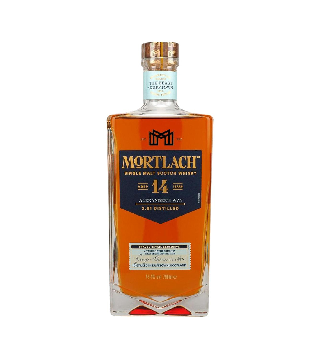 Mortlach 14 ani Speyside Single Malt Scotch Whisky 0.7L