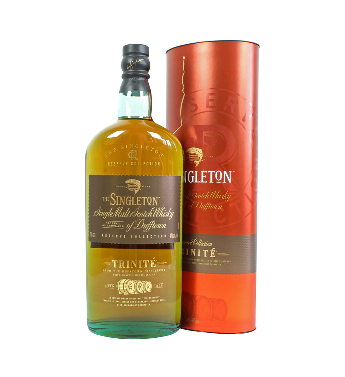 The Singleton of Dufftown Trinite Speyside Single Malt Scotch Whisky 1L